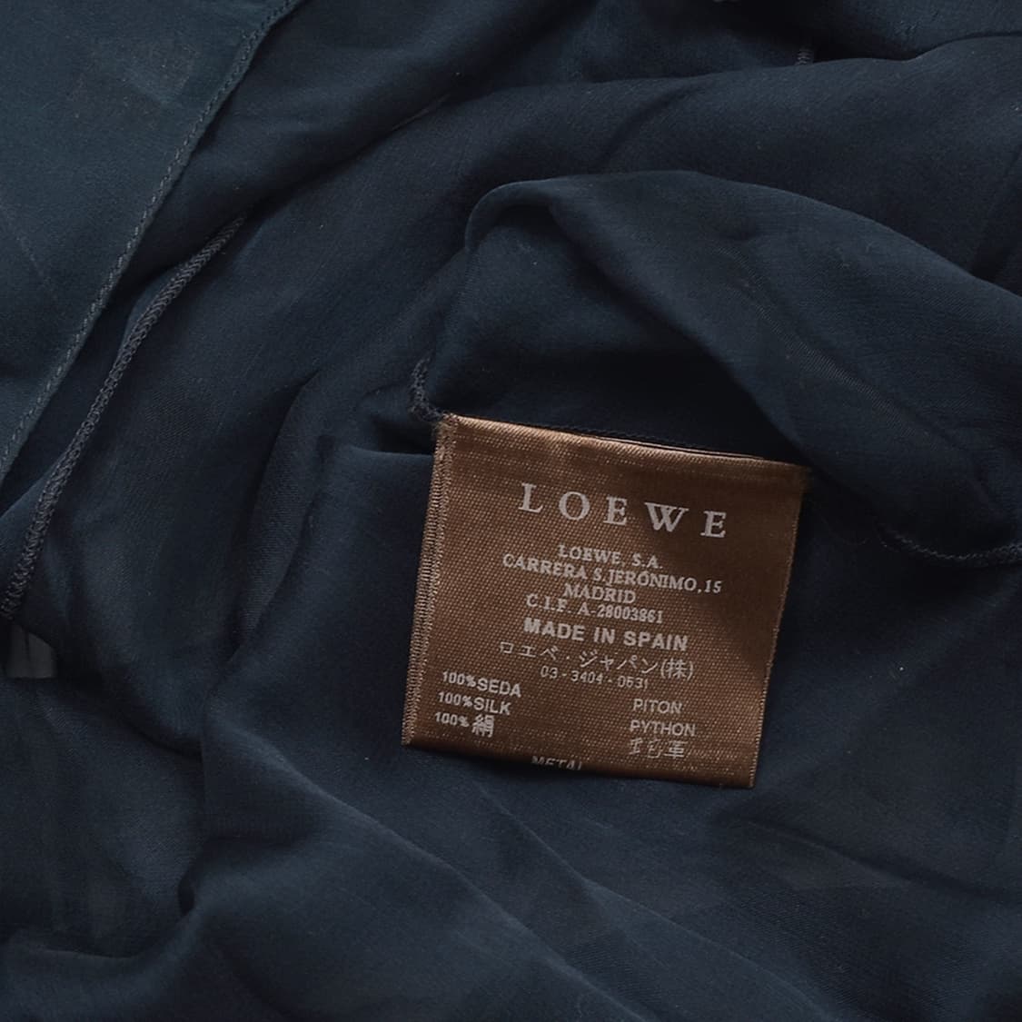 LOEWE 실크 튜닉 블라우스 상품이미지7