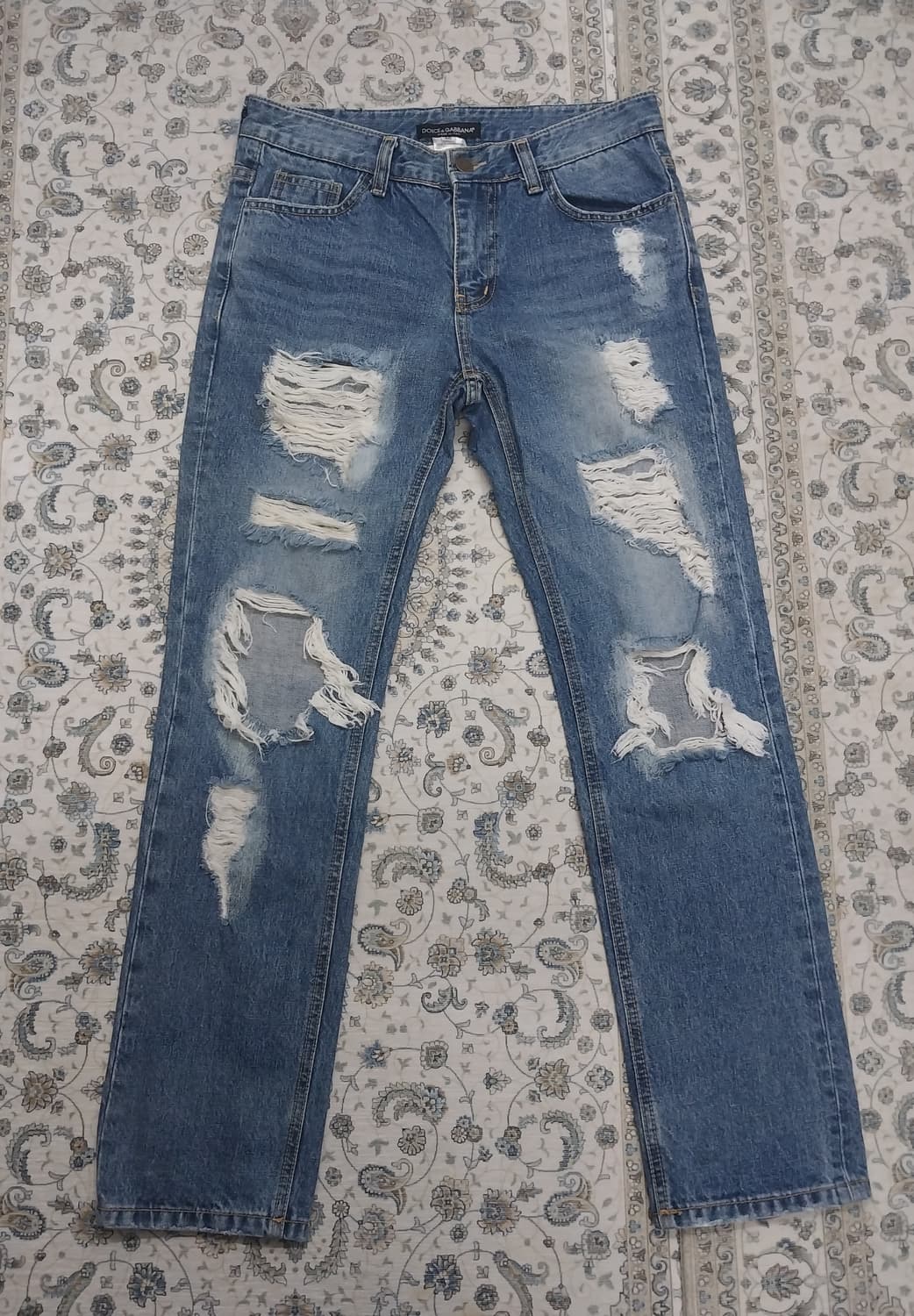 돌체앤가바나 디스트로이드 데님팬츠 40 (29-30) 상품이미지1