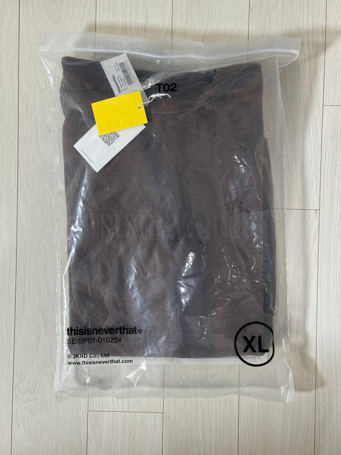 디스이즈네버댓 맨투맨 XL새상품 상품이미지3