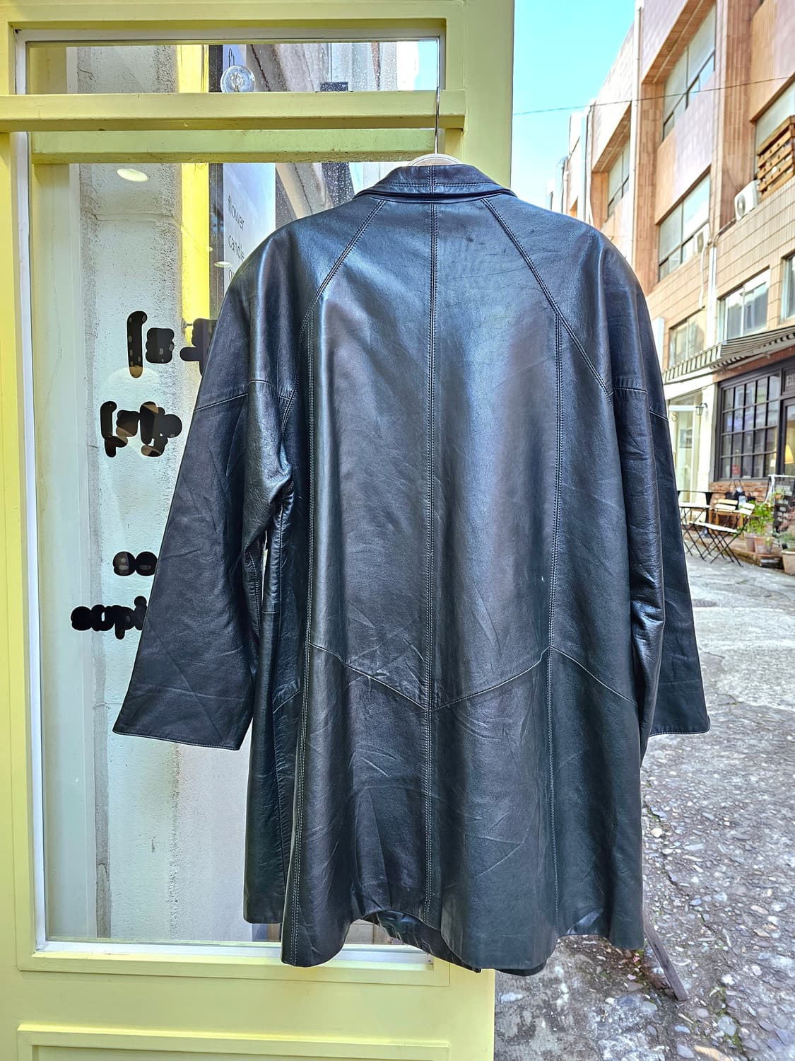 Angle Leather 딥그린 램스킨 자켓 상품이미지9