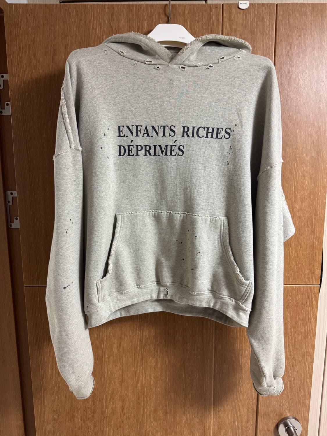 ERD 앙팡리쉬데프리메 그레이 후드 상품이미지2