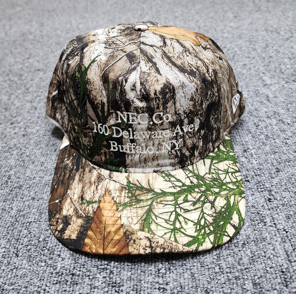 뉴에라 나일론 치노 스크립트 리얼트리 스냅백 모자 상품이미지2