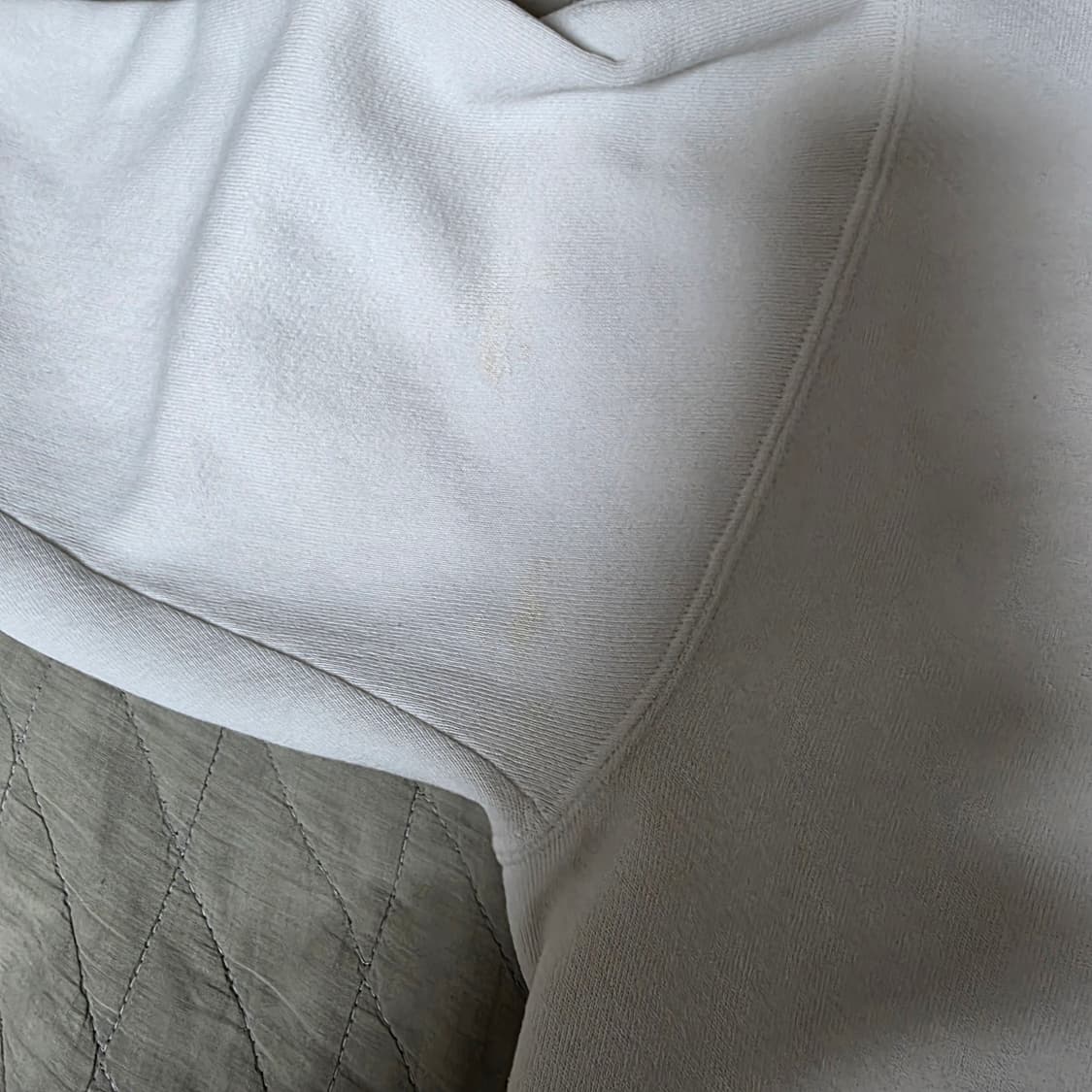 [XL] 90s 빈티지 러셀 애슬레틱 화이트 후드집업 USA 페인트 상품이미지6