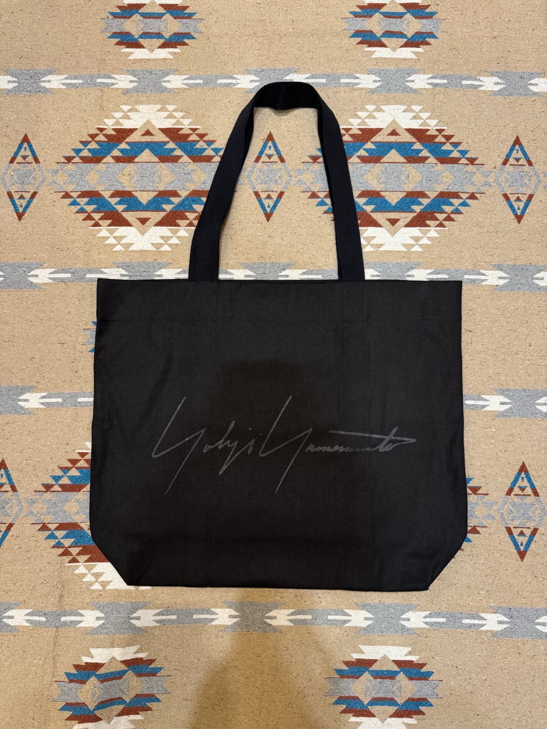 [OS] 요지야마모토 토트백 블랙  상품이미지1