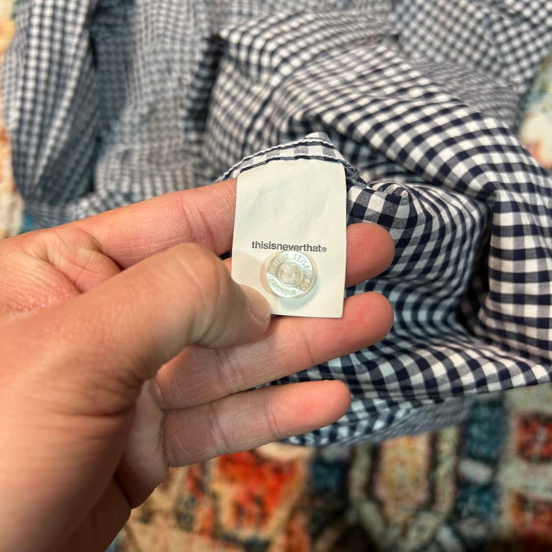 [XL] 디스이즈네버댓 체크셔츠 상품이미지5