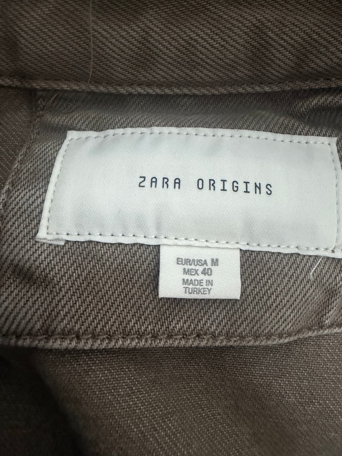 자라 데님 지퍼 재킷 상품이미지5