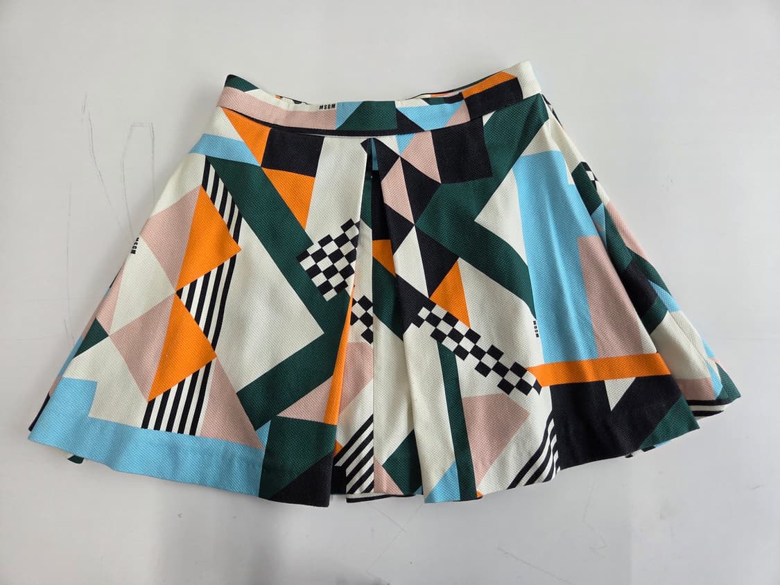 MSGM 하이웨스트 스커트 40 상품이미지1