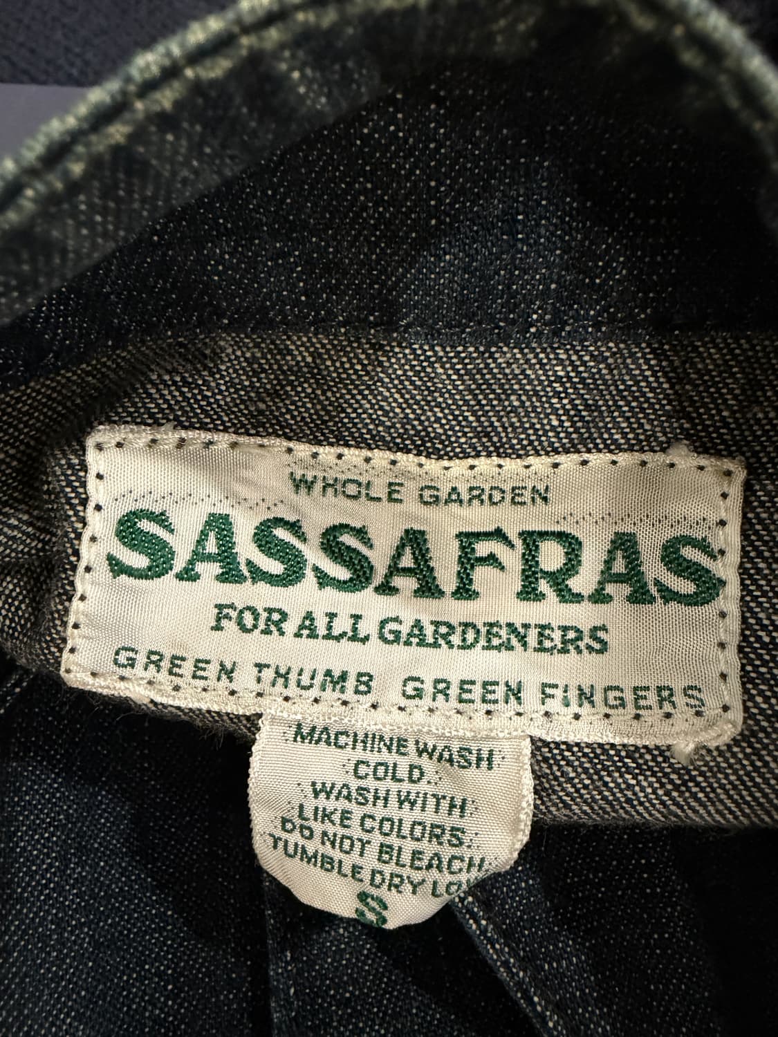 Sassafras 사사프라스 데님 자켓 상품이미지5