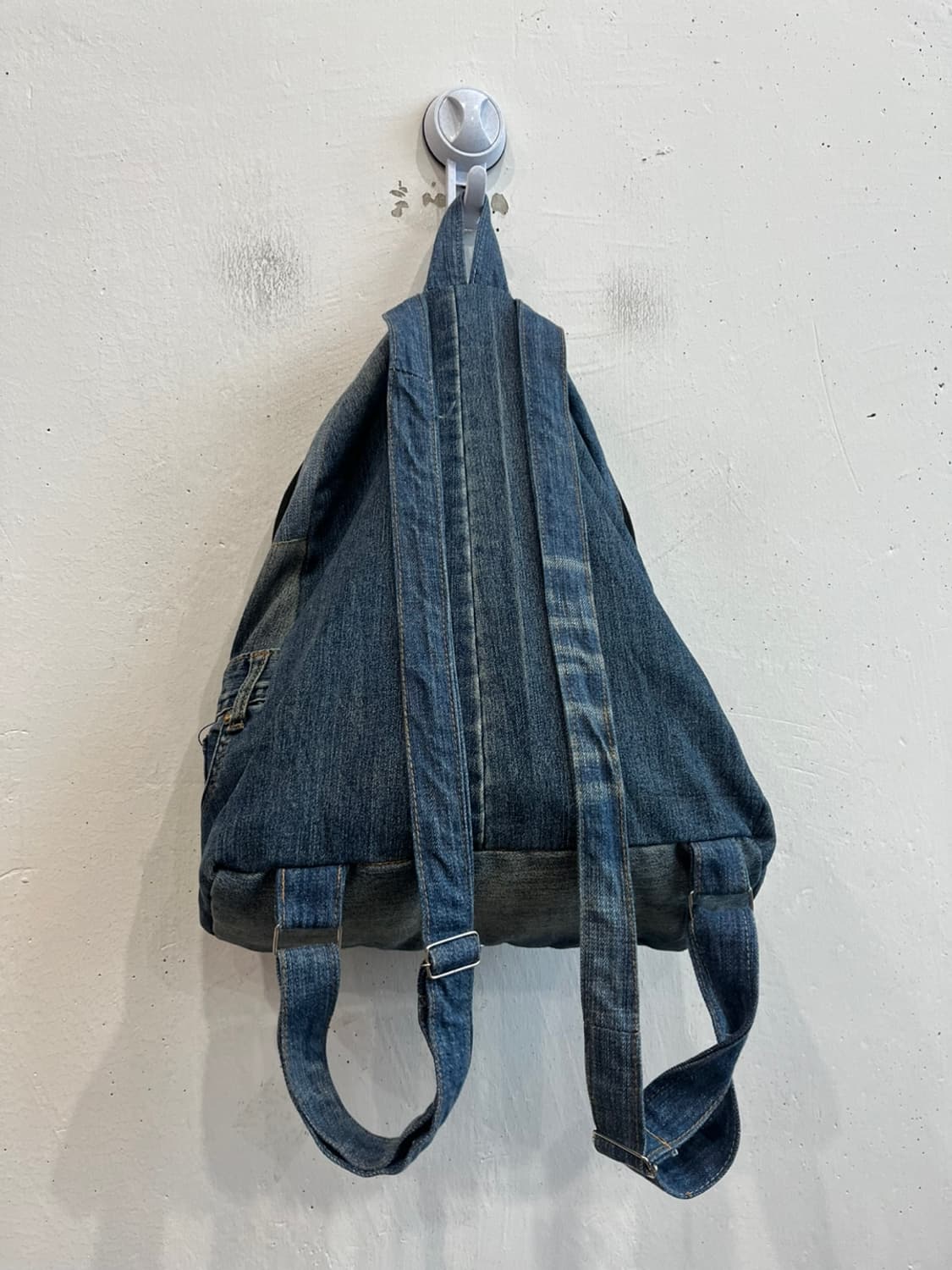 빈티지 커스텀 데님 백팩 상품이미지4