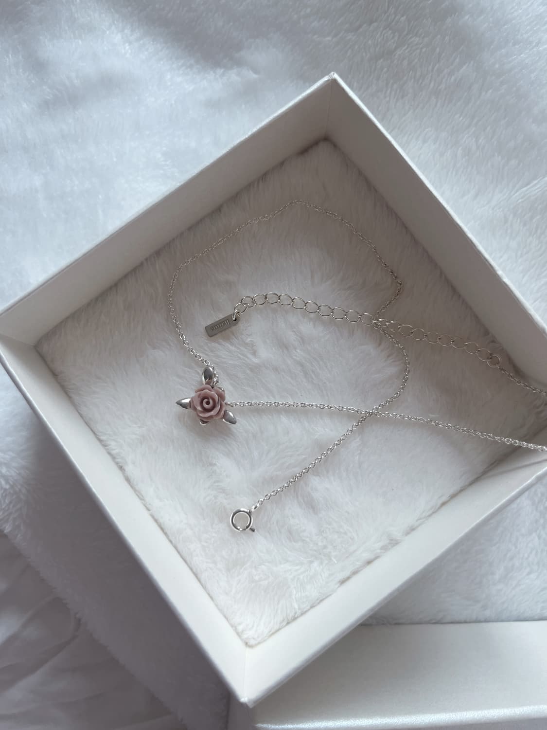 하이메 samanda rose necklace [coral] 상품이미지1