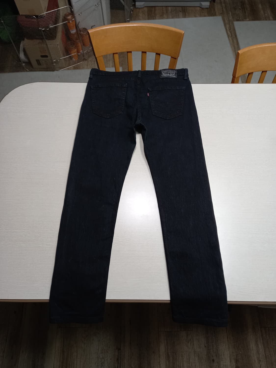 34 리바이스511 스판 슬림일자진 블랙 34-568 상품이미지2