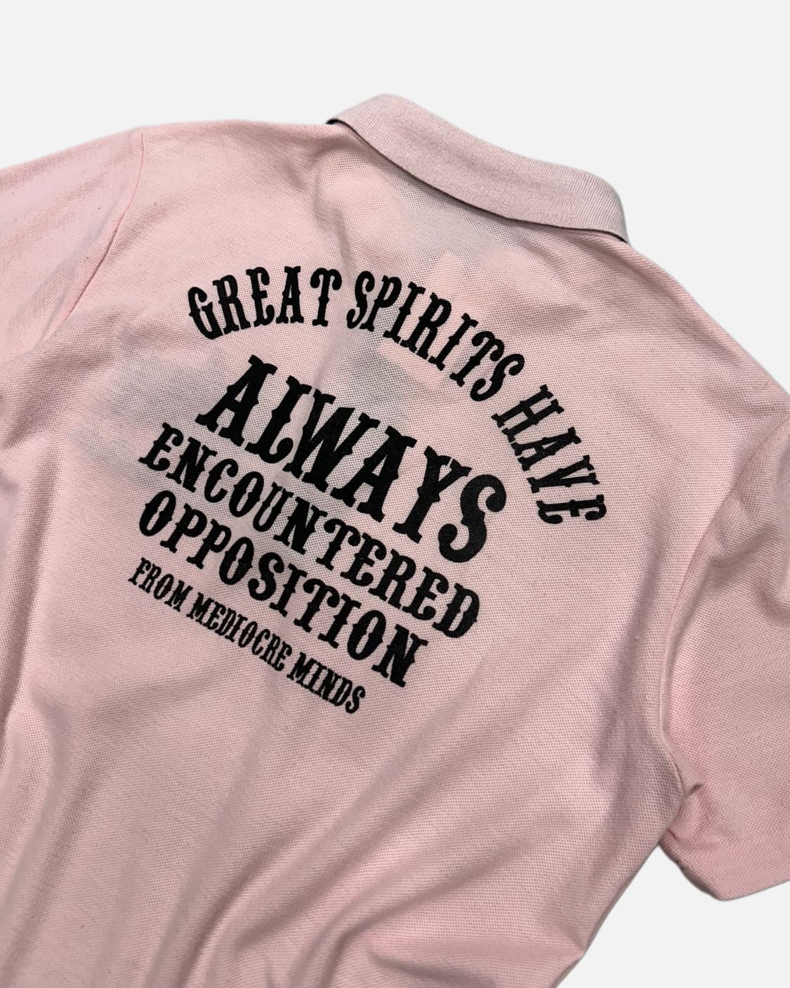 embroidery lettering pink pk t-shirt 상품이미지5