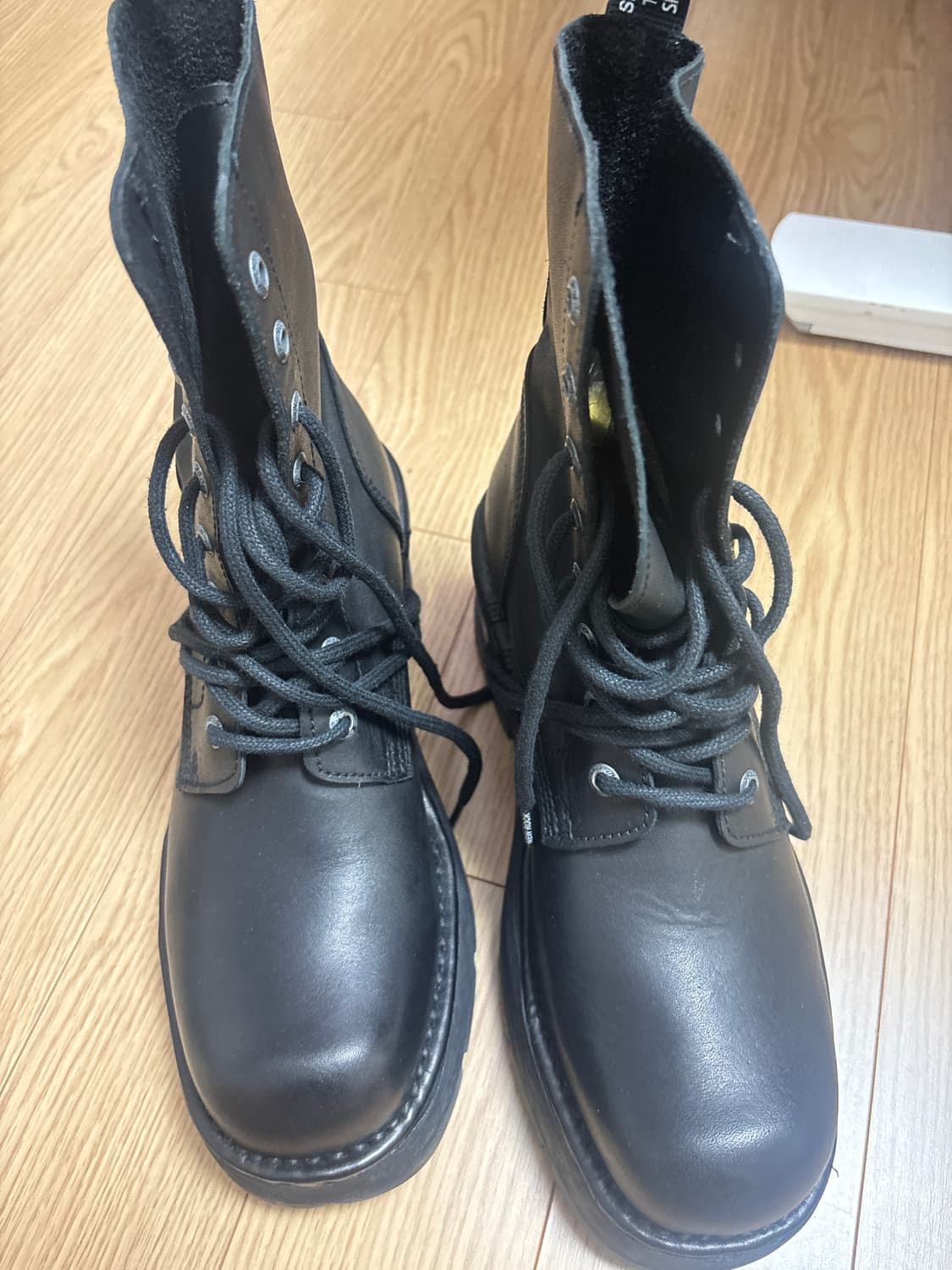 뉴락 컴뱃 레이스업 부츠 상품이미지1