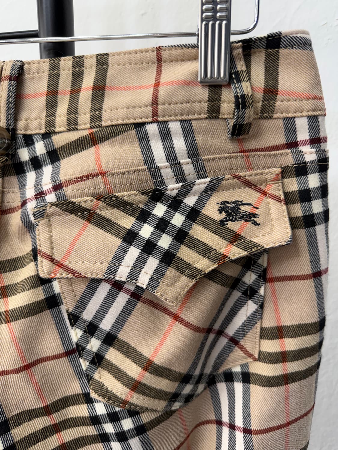 정품) 버버리 여성 노바체크 바지 36(26) 상품이미지7