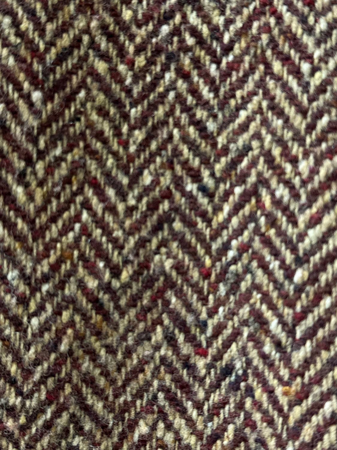 일본빈티지 버진울100% 헤링본 숏 코트 상품이미지4