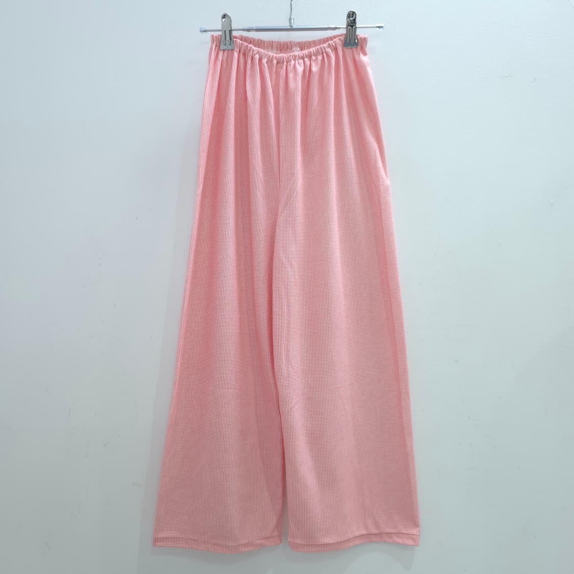 Cherry Charm 레드 체크 파자마 잠옷 세트 상품이미지4