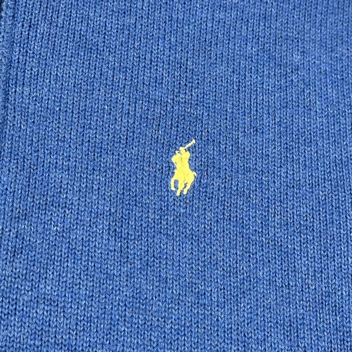 폴로 랄프로렌 포니 스카이 블루 반집업 니트 (L) 상품이미지4