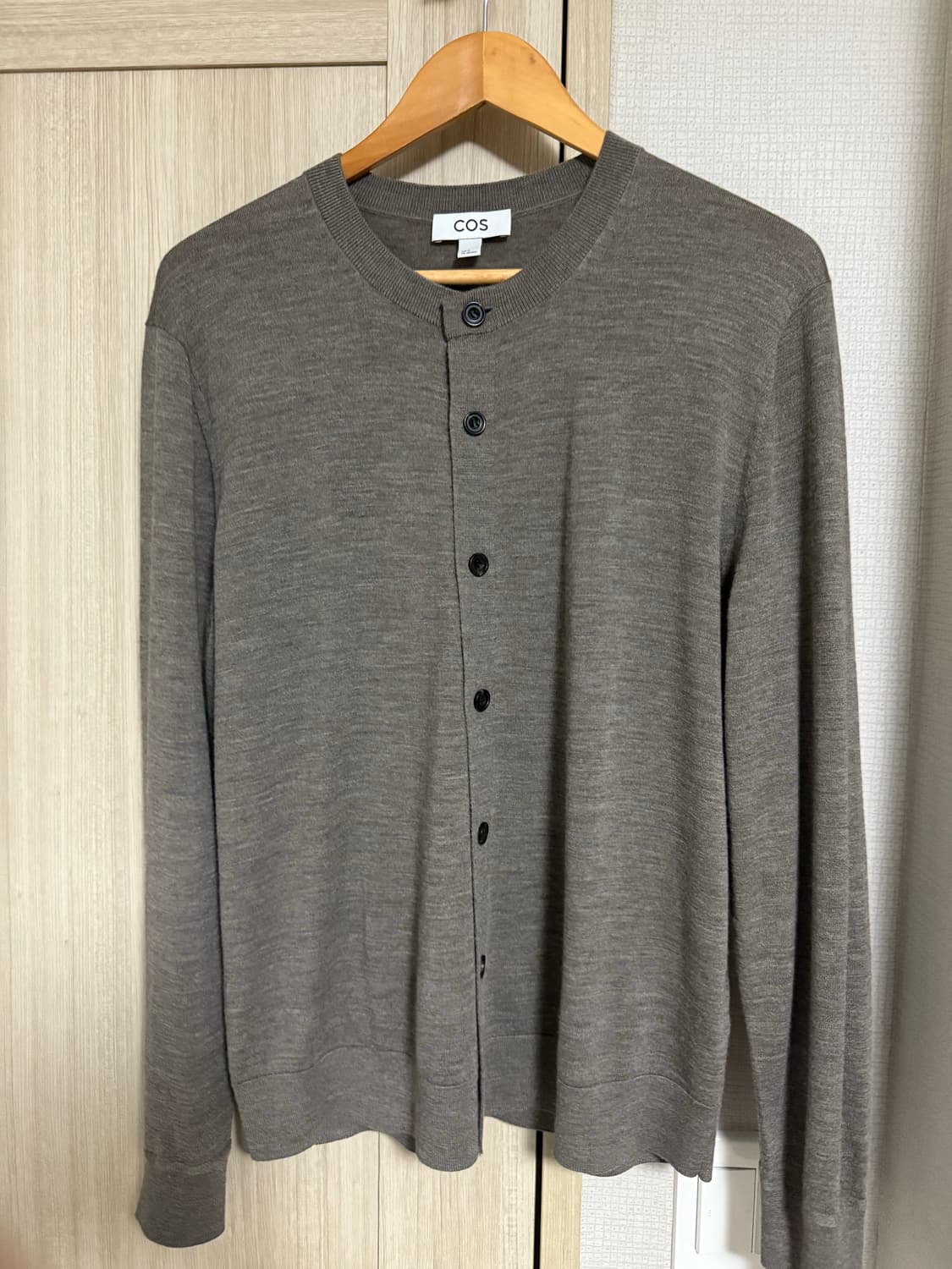 Cos 메리노 울 가디건 멜란지 상품이미지1