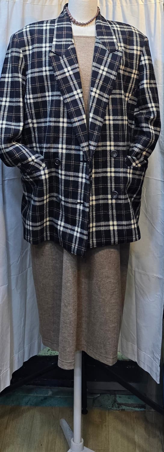 체크모자켓 상품이미지2