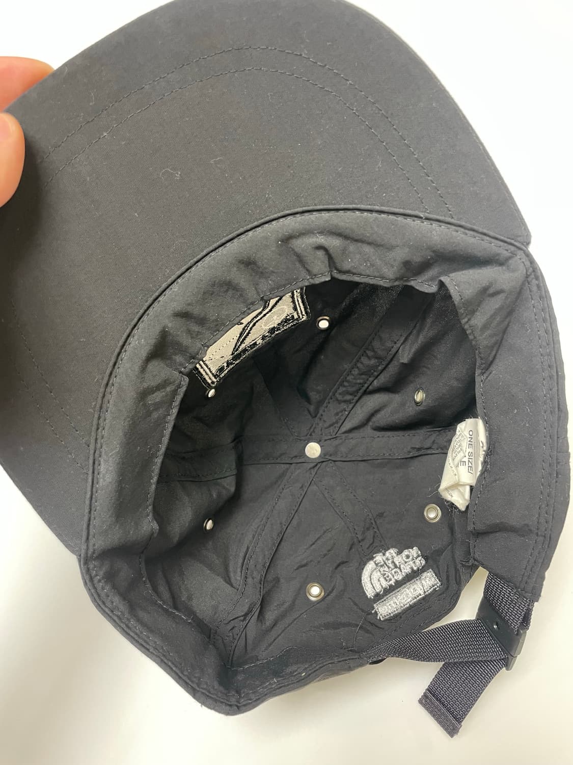 슈프림 노스페이스 스팁테크 6패널 블랙 상품이미지2