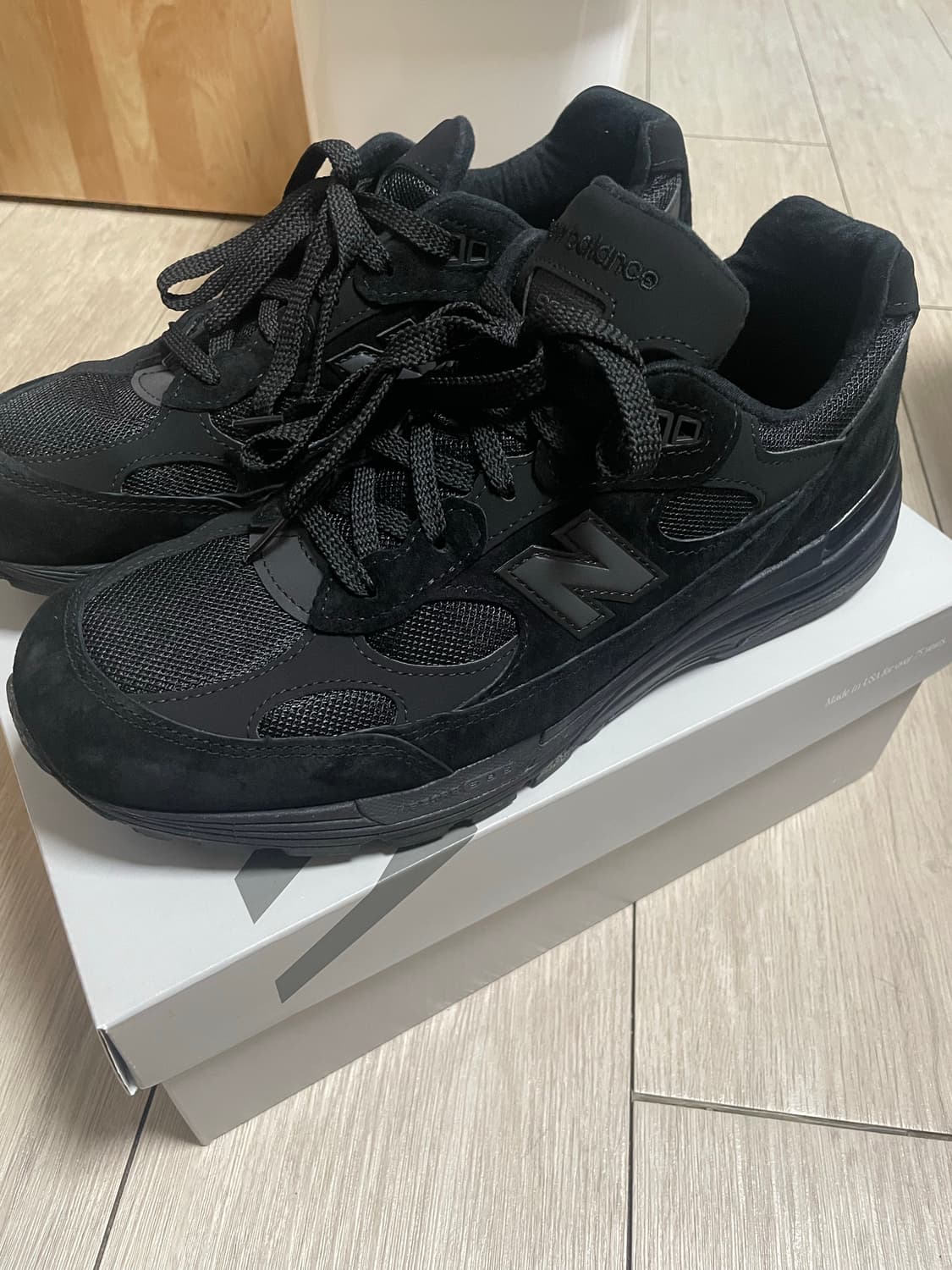 (1회 실착)New Balance 코어 블랙 상품이미지2