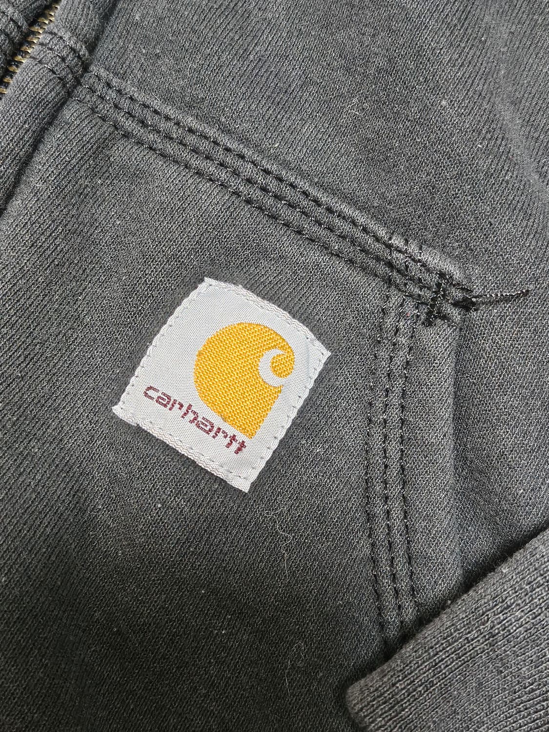 칼하트 레인디펜더 후드집업 블랙 S 상품이미지3