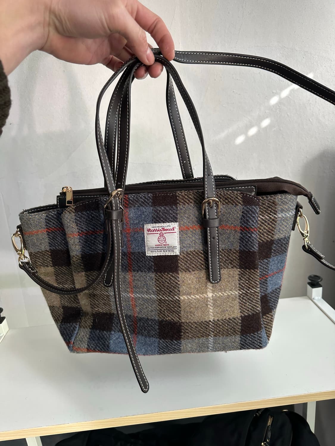 Harris Tweed hand bag  상품이미지3