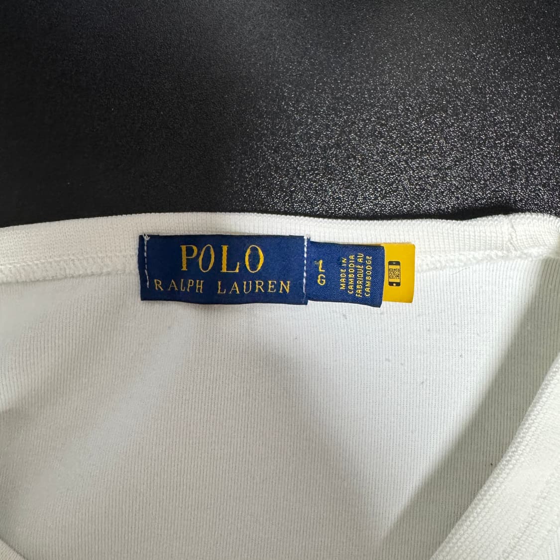 폴로 화이트 맨투맨 팝니다 상품이미지3