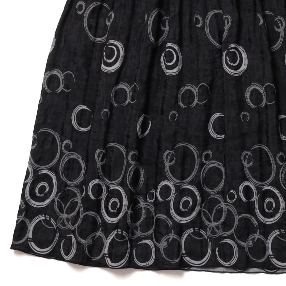 Jpn Vintage Pattern Pleats Skirt   상품이미지3