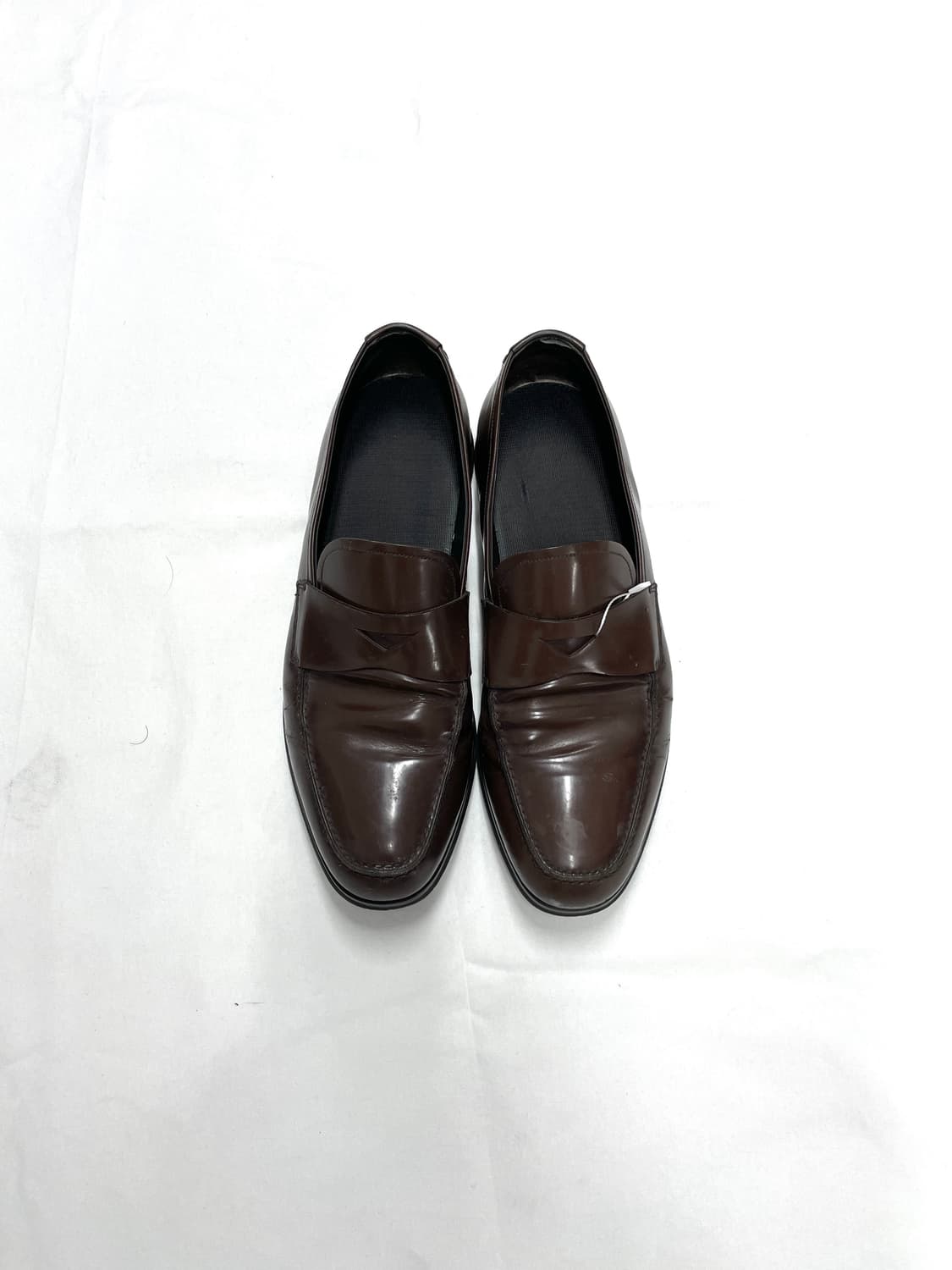 Prada Sport Leather Dress Loafers 상품이미지1