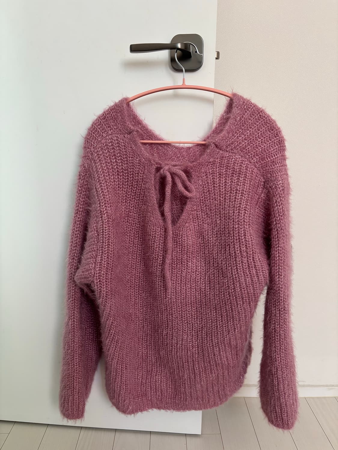 nowsikaa vintage pink sweater 상품이미지5
