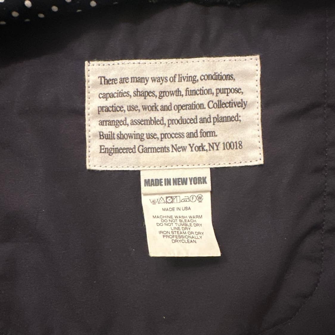 엔지니어드 가먼츠 폴카도트 로이터 네이비 상품이미지7