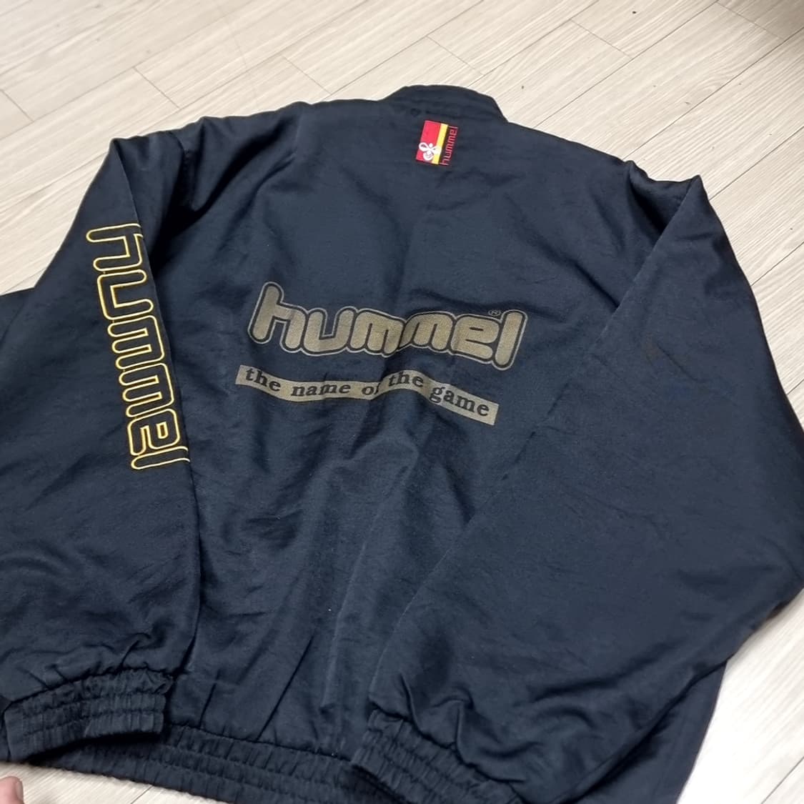 험멜 블랙 트랙 자켓 XL 상품이미지4