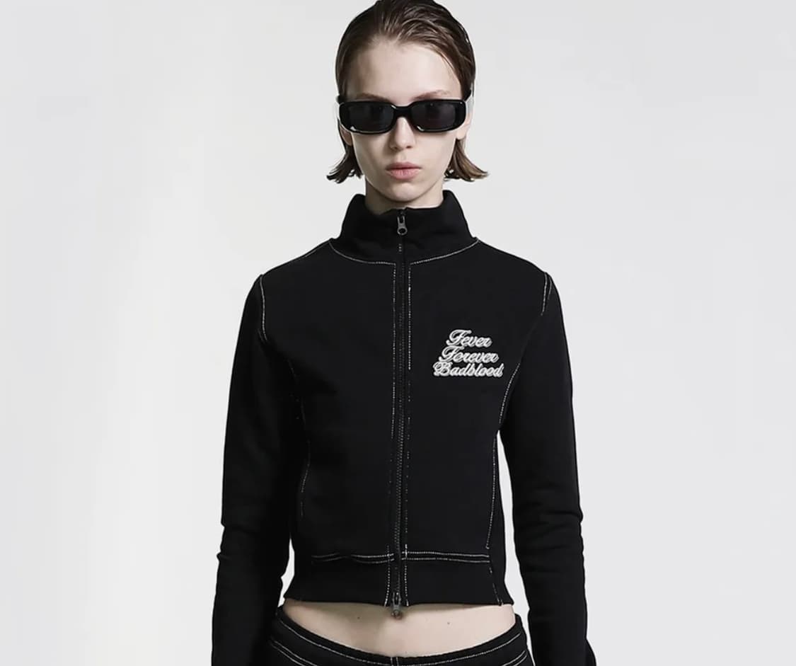 배드블러드 테리 해링턴 자켓 재킷 블랙 xs 상품이미지1