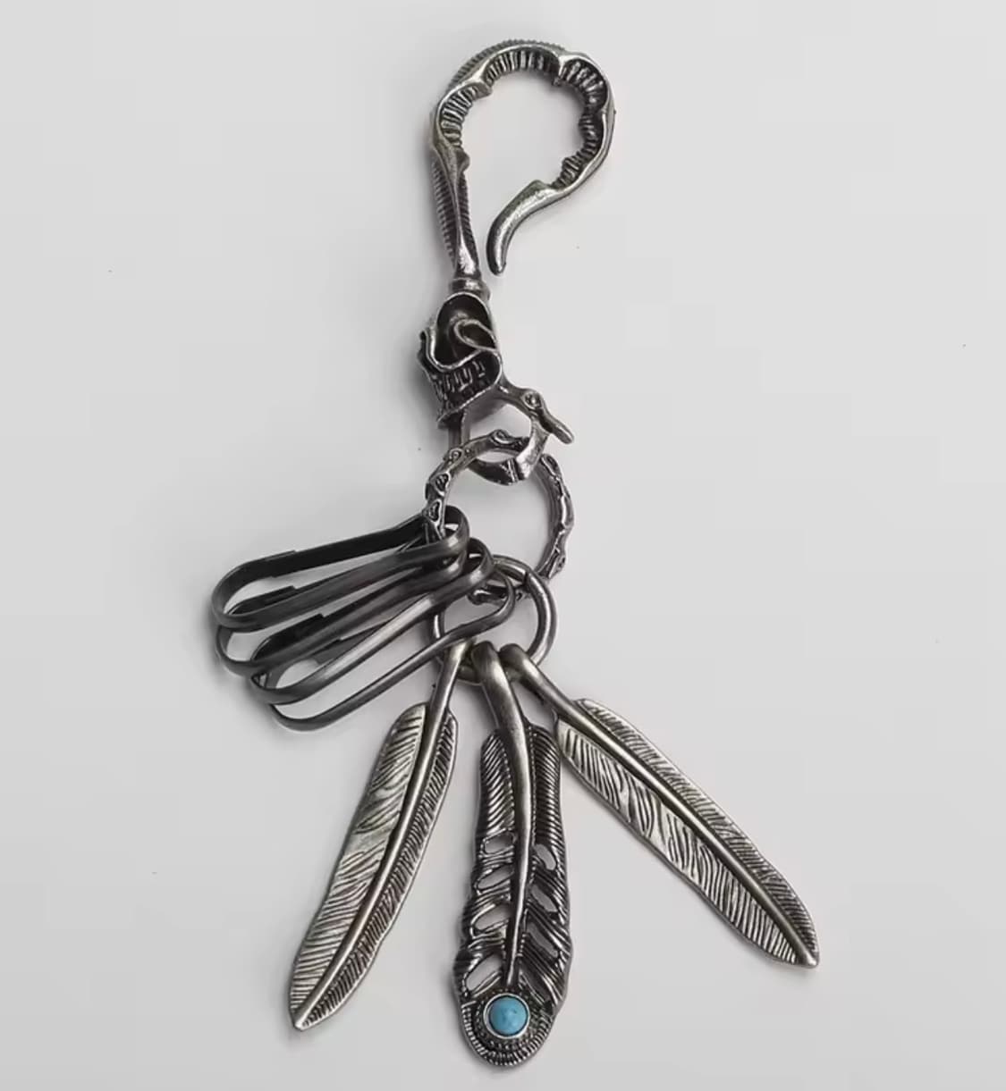 터키석 날개 페더 키링 상품이미지4