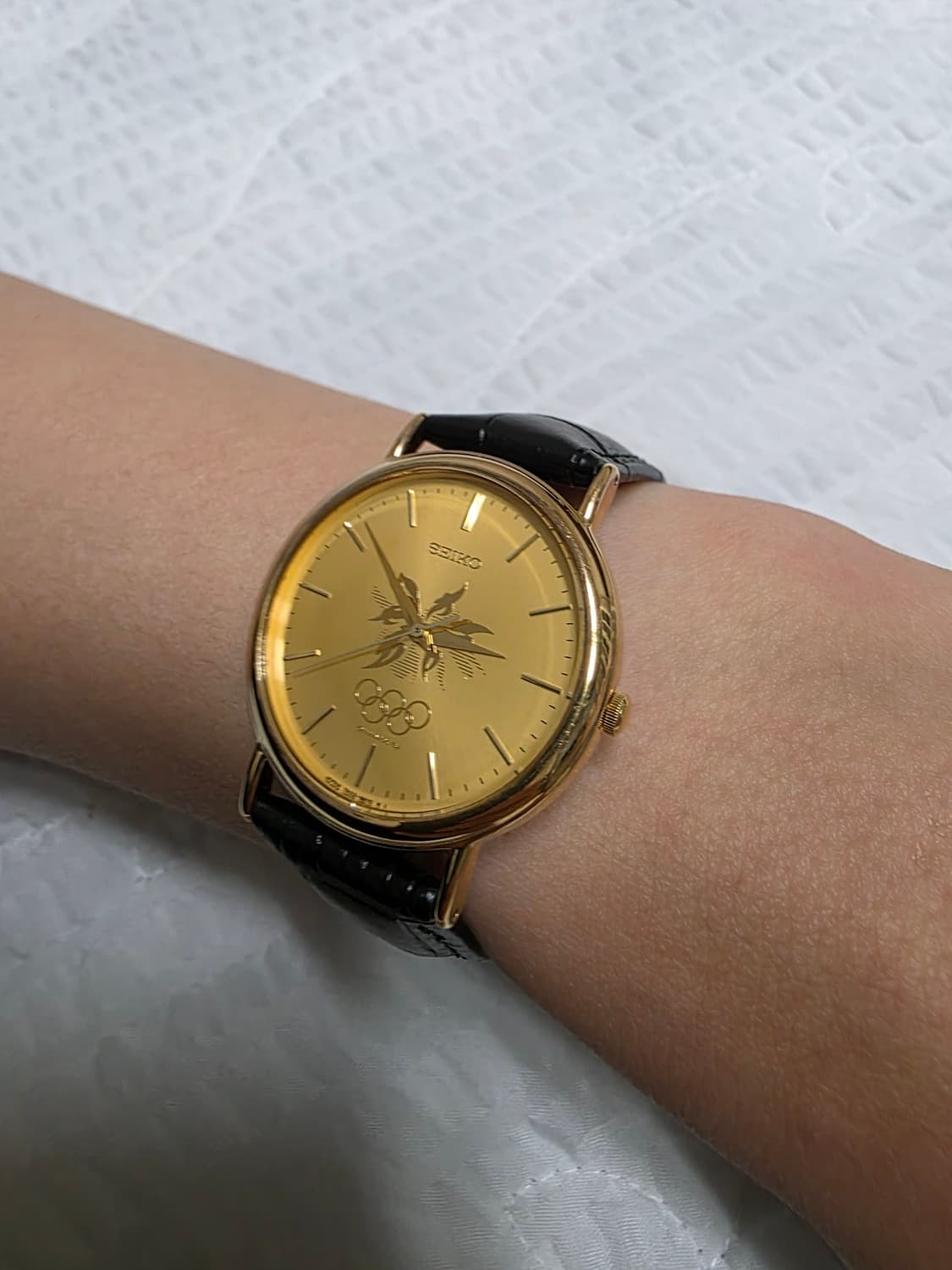 세이코 나고야 동계올림픽 기념 쿼츠 시계 seiko watch 워치 상품이미지3