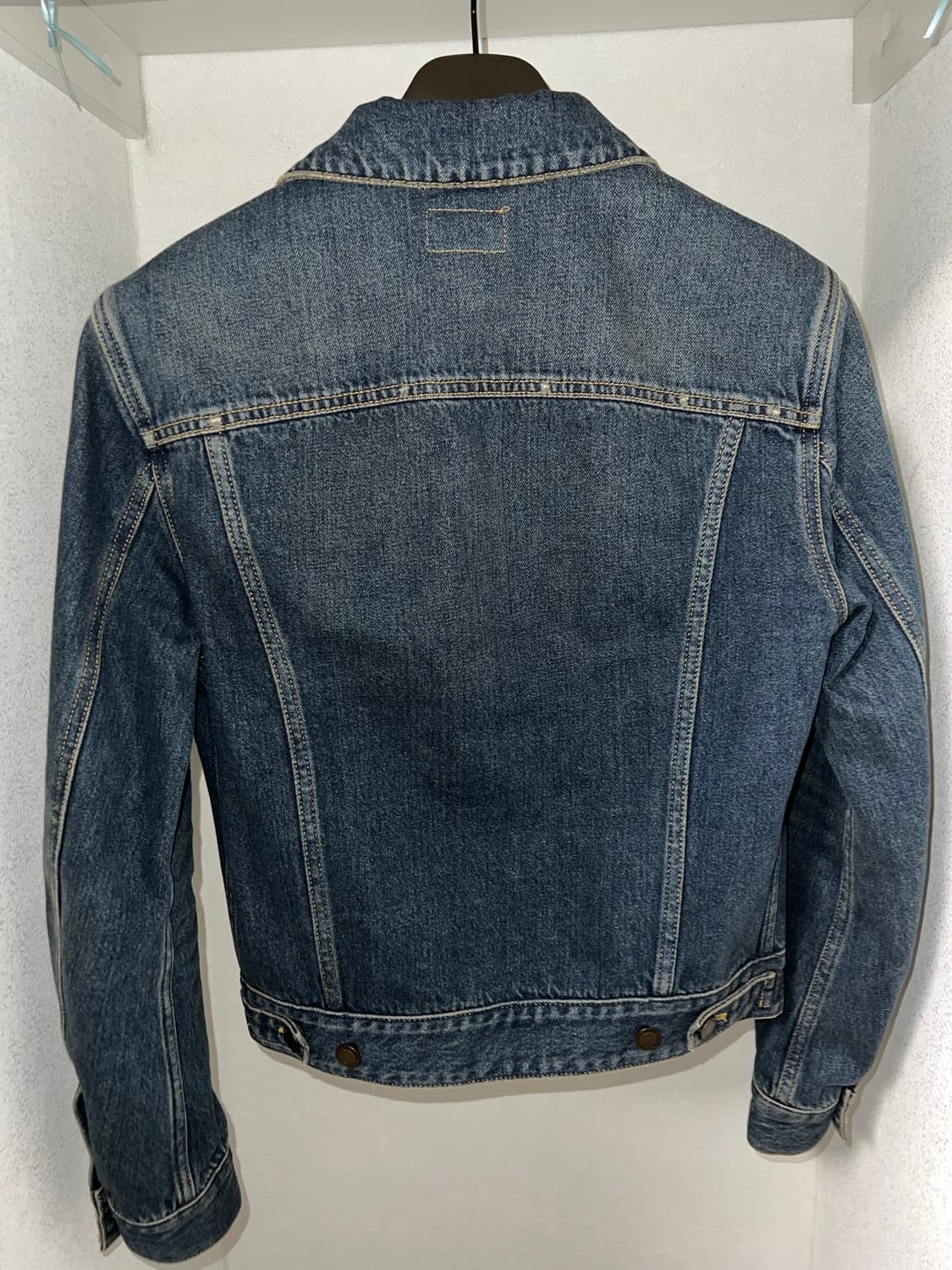 생로랑 퍼머넌트 데님 자켓 S 상품이미지4