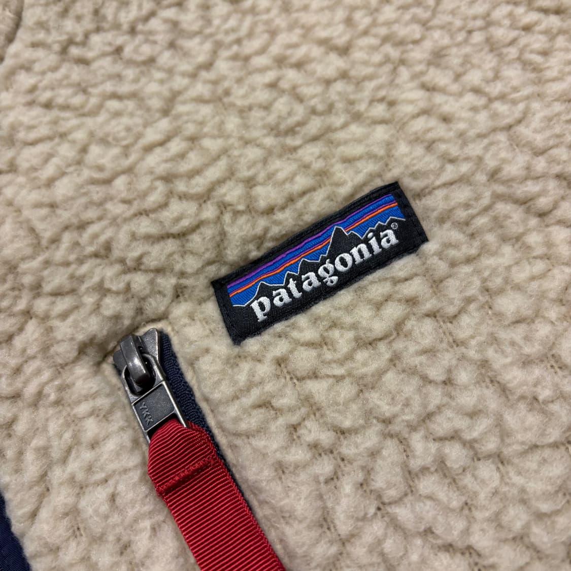 [M] 파타고니아 레트로 파일 풀오버 베이지 후리스 D682 상품이미지4