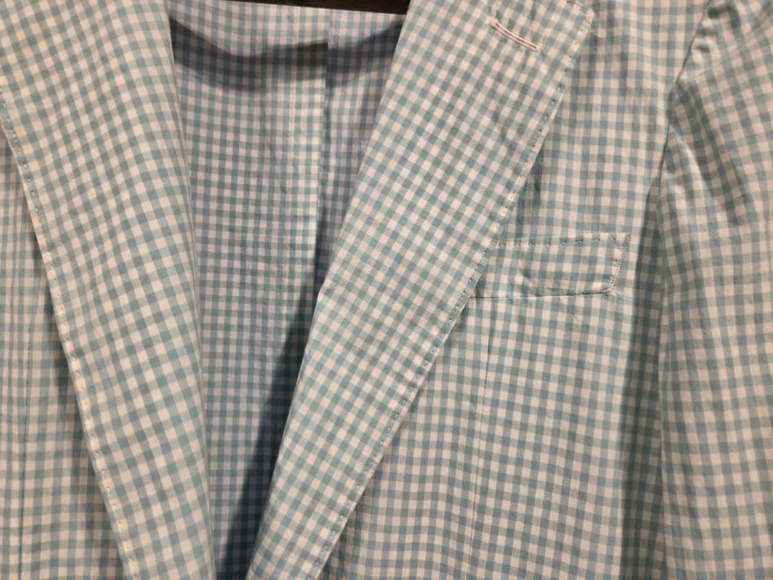 버버리 깅엄패턴 자켓 상품이미지4