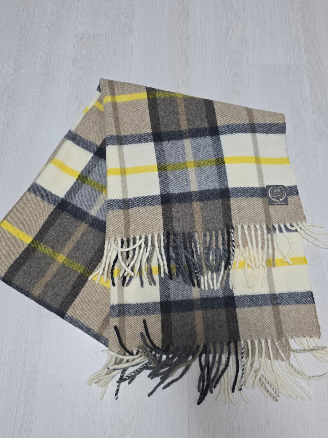 아브라함문 moon 메리노울 목도리 머플러 상품이미지1