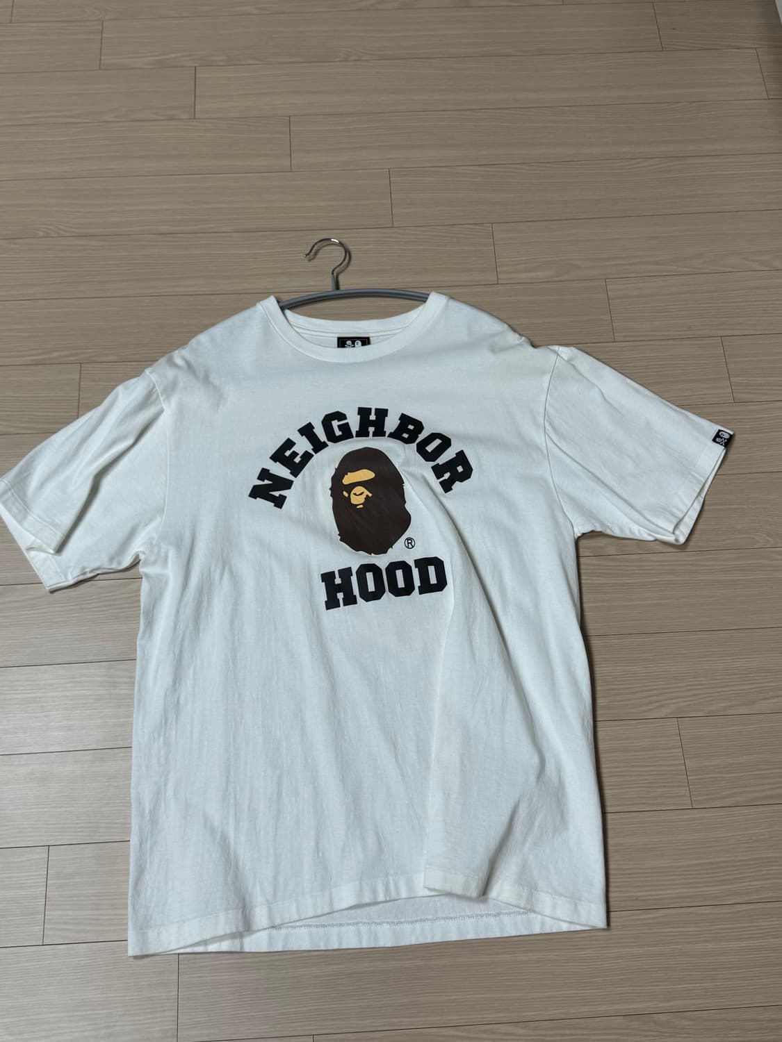 베이프X네이버후드 반팔 상품이미지1