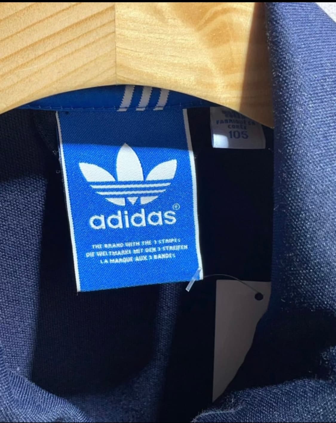 105 아디다스 유로파 네이비 트랙탑 상품이미지2