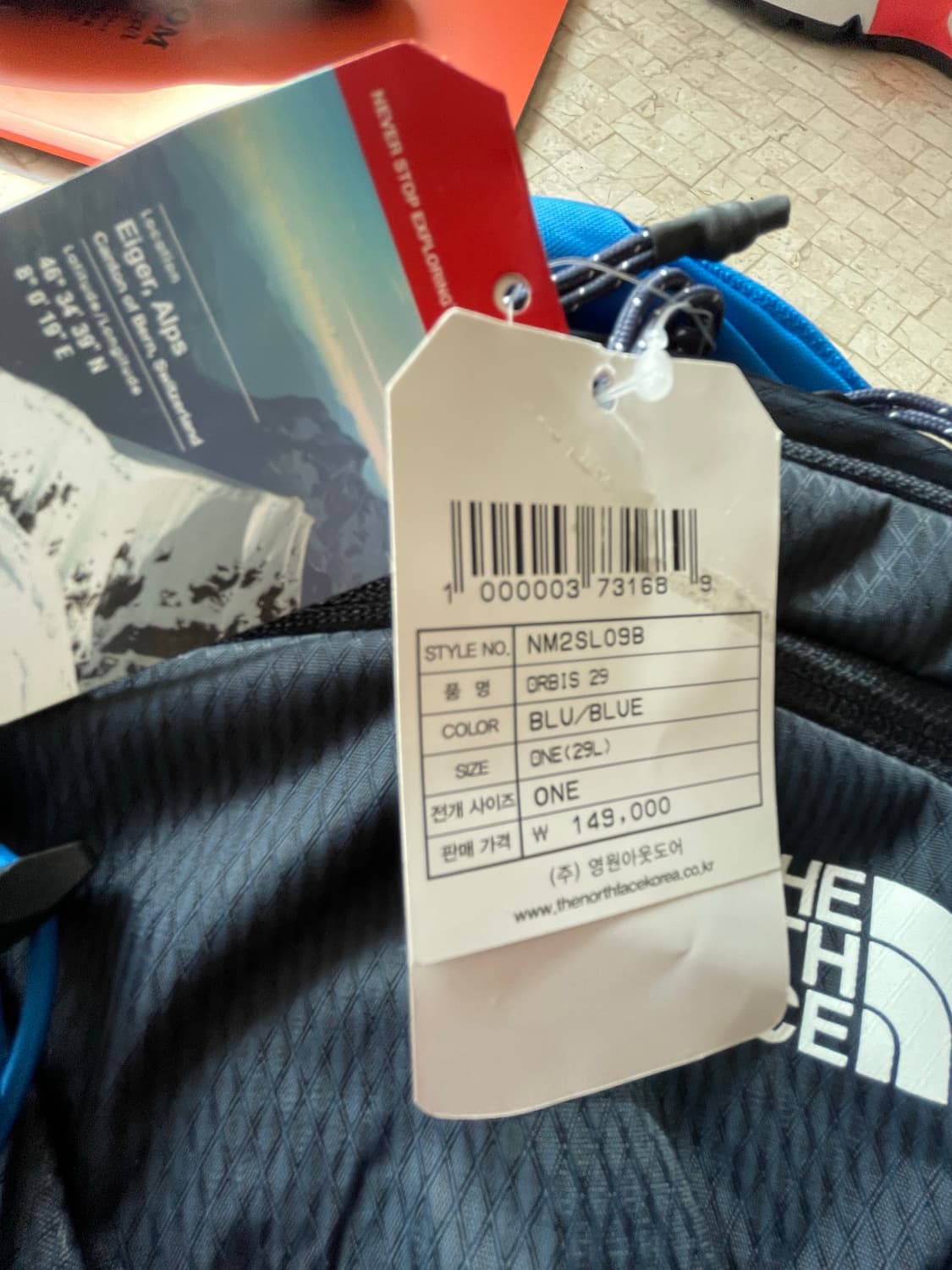 노스페이스 백팩 29L 새상품 상품이미지10