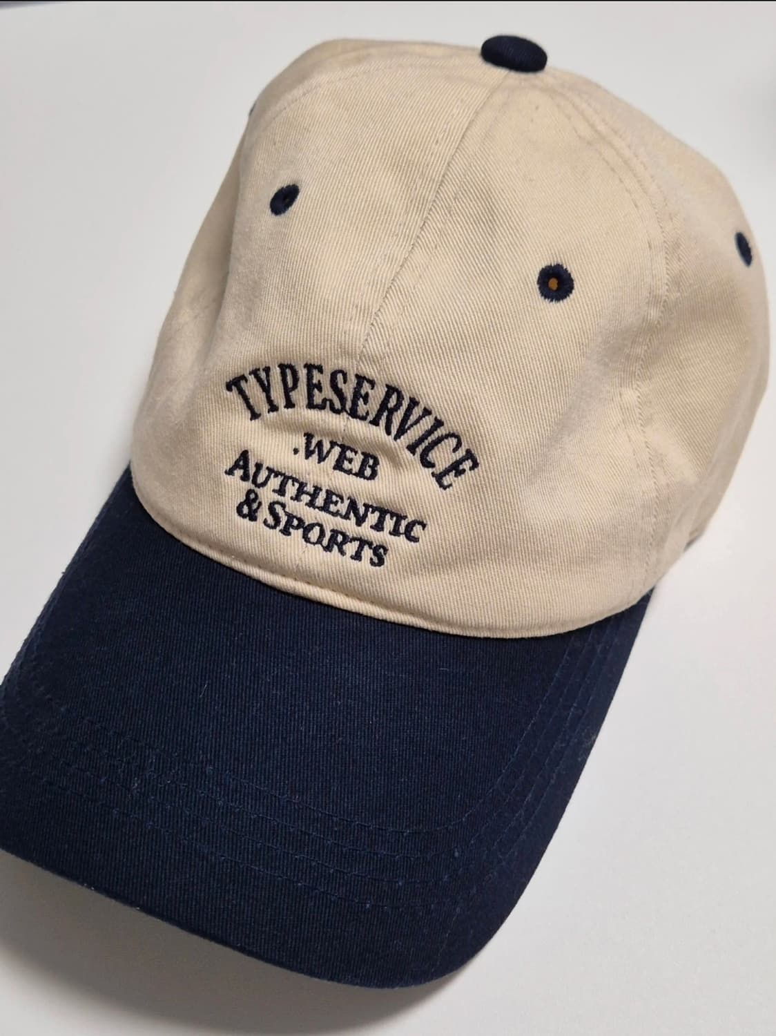 타입서비스 배색 볼캡 상품이미지1