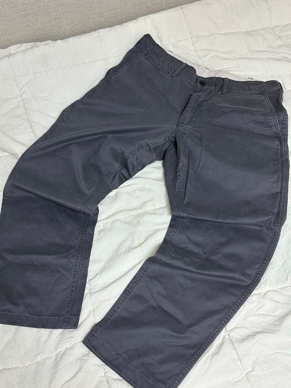 유니클로 치노 팬츠 차콜 33 상품이미지1