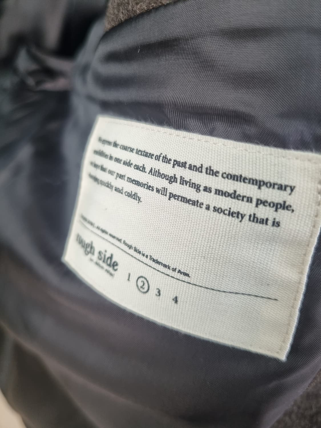 러프사이드 24FW 페니 카 코트 브라운 2사이즈 상품이미지3