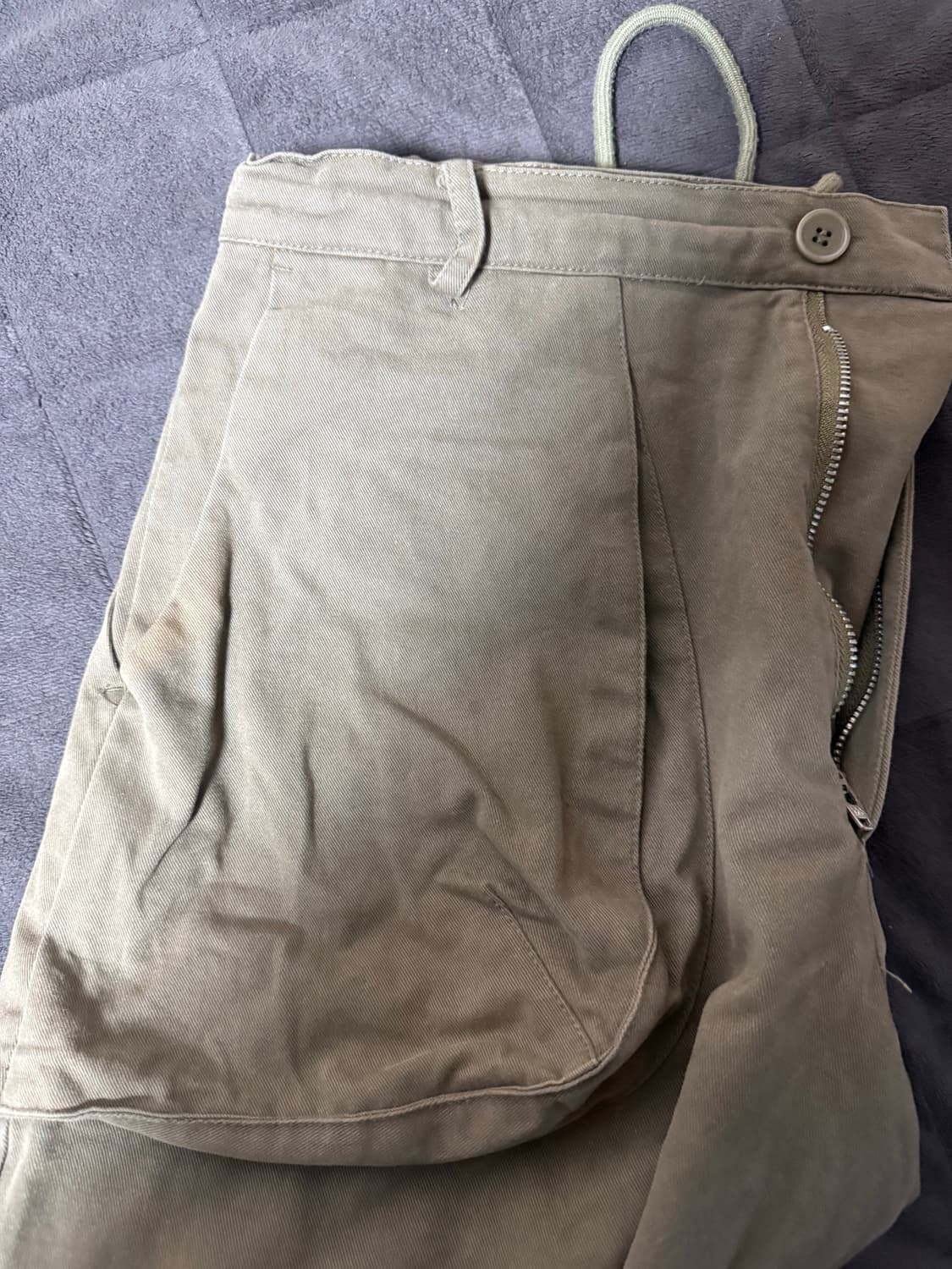 노운 balloon pocket pants (khaki) 0 상품이미지3