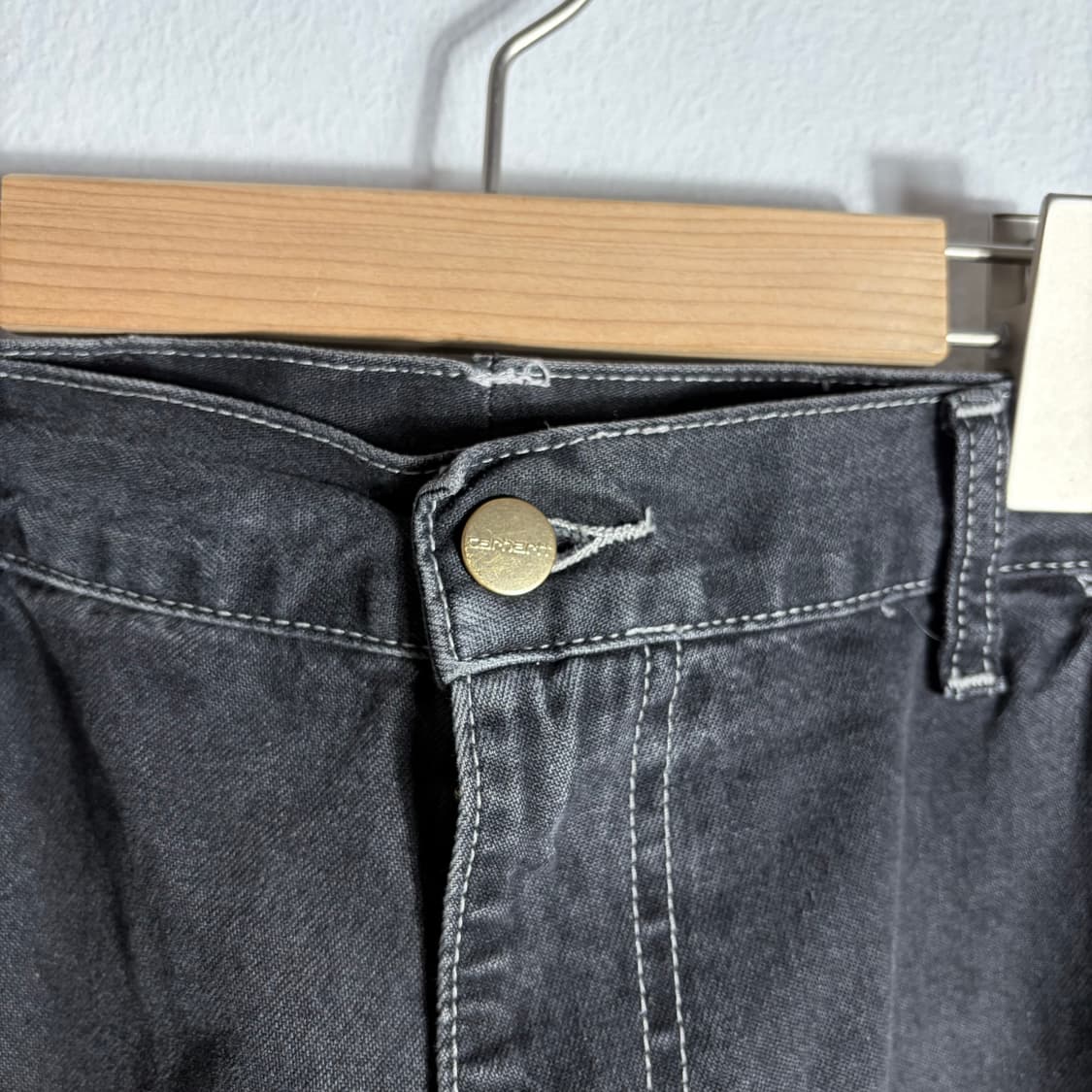 칼하트 WIP 노르코 데님 심플팬츠 블랙(34) 상품이미지4