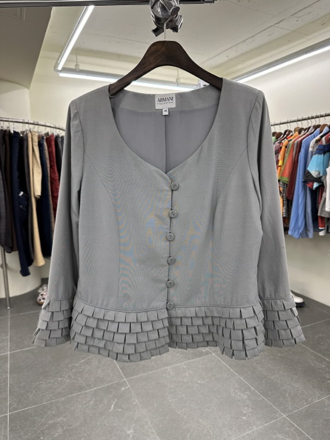 ARMANI COLLEZIONI_ silk blend (L~XL) 상품이미지1