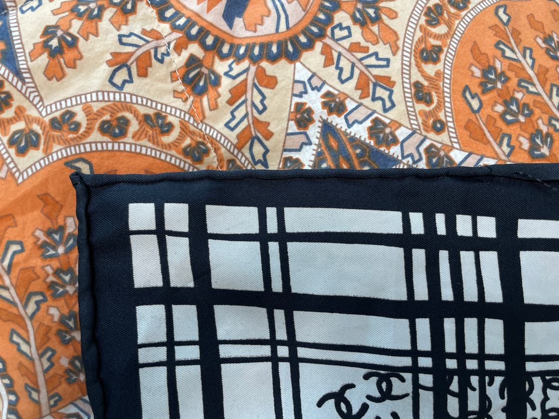 샤넬 더블C 패턴 스카프 상품이미지3